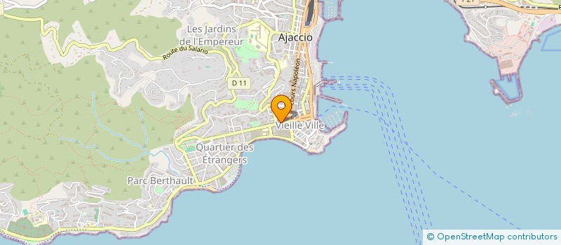 localisation de l'entreprise MADAME MELISSA LEVEQUE à AJACCIO