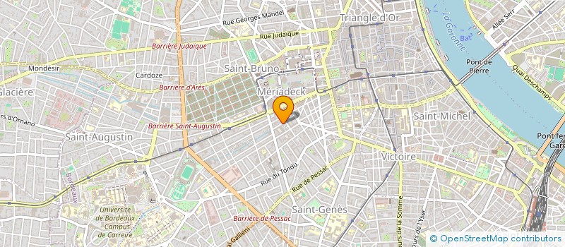 localisation de l'entreprise MADAME MELISSA LHOIRIT  BORDEAUX