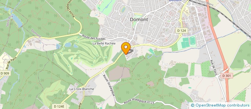 localisation de l'entreprise MADAME MELISSA LORILLU  DOMONT