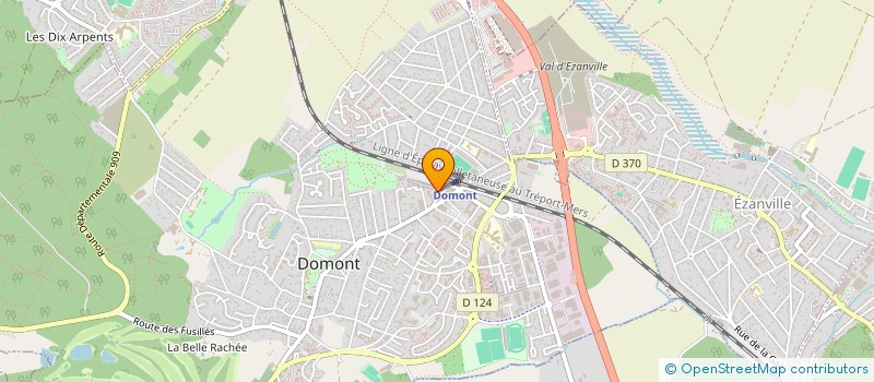 localisation de l'entreprise MADAME MELISSA LOROUGNON  DOMONT