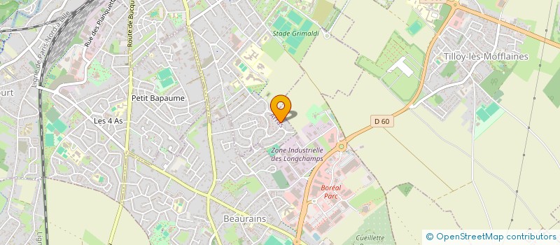 localisation de l'entreprise MADAME MELISSA LOUIS-JOSEPH à ARRAS