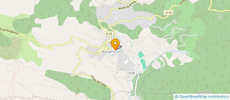 localisation de l'entreprise MADAME MELISSA LUCAS  BARGEMON