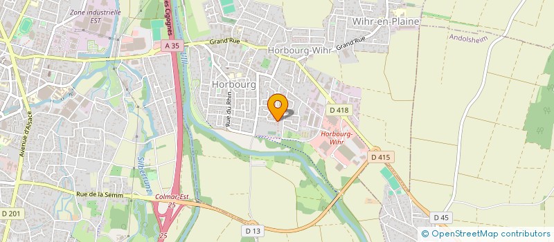 localisation de l'entreprise MADAME MELISSA LUDWIG  HORBOURG-WIHR