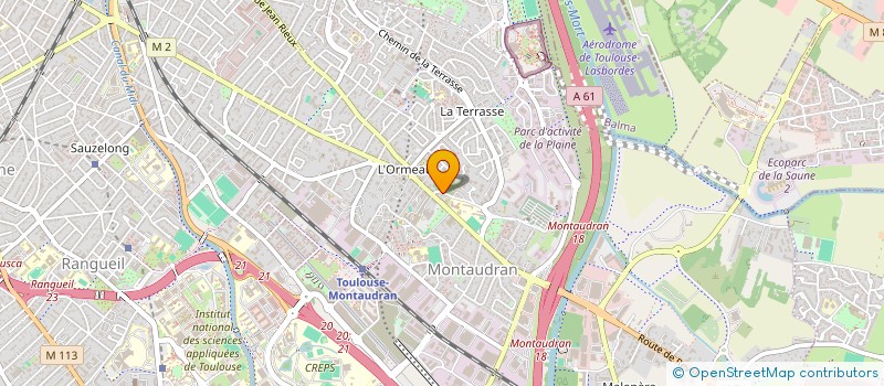 localisation de l'entreprise MADAME MELISSA MAGNIER à TOULOUSE