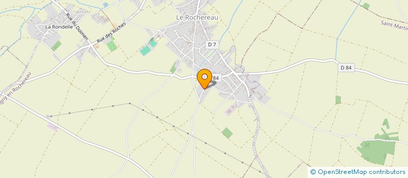 localisation de l'entreprise MADAME MELISSA MANGIN  CHAMPIGNY EN ROCHEREAU