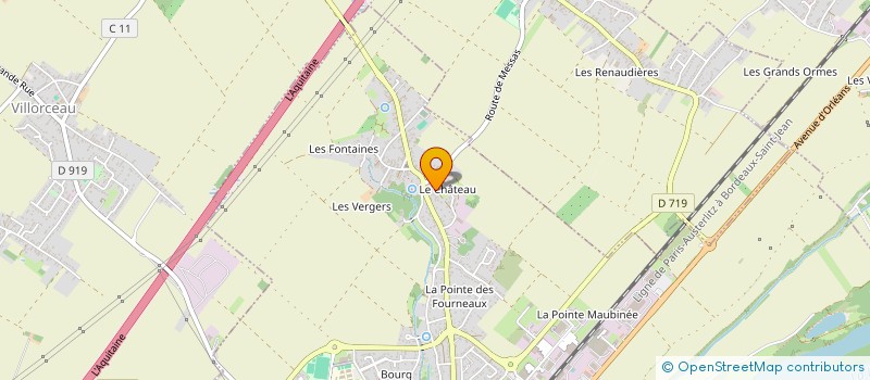 localisation de l'entreprise MADAME MELISSA MANINS à BEAUGENCY