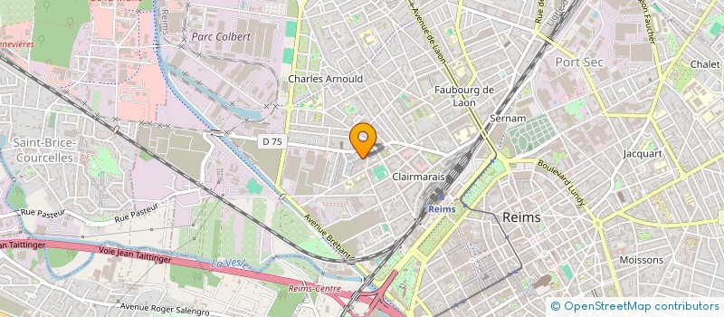 localisation de l'entreprise MADAME MELISSA MANSUY  REIMS