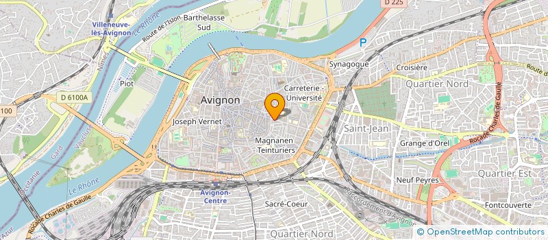 localisation de l'entreprise MADAME MELISSA MARCOUX  AVIGNON