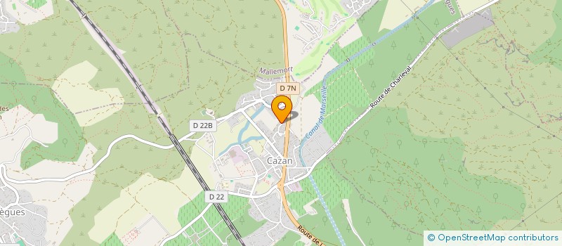 localisation de l'entreprise MADAME MELISSA MARIE  VERNEGUES