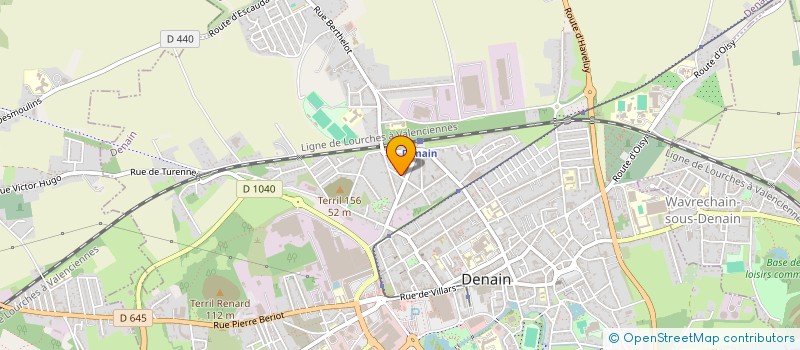 localisation de l'entreprise MADAME MELISSA MASCAUX  DENAIN