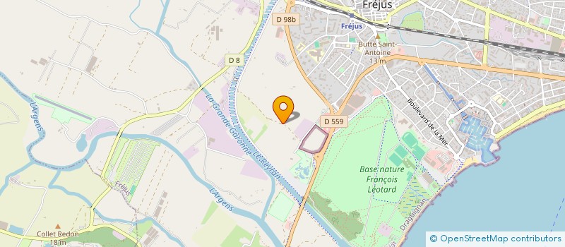 localisation de l'entreprise MADAME MELISSA MASTRANTUONO à FREJUS