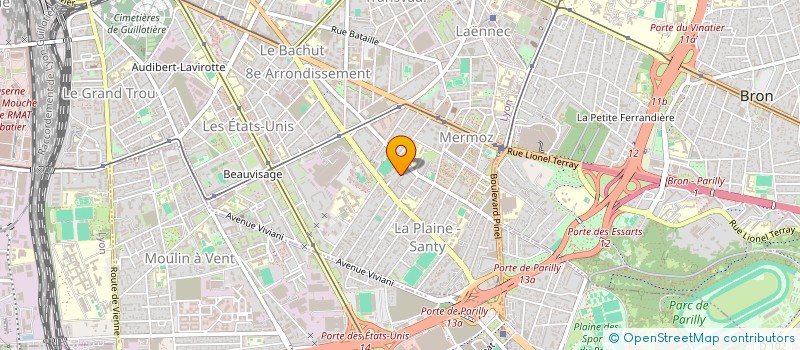 localisation de l'entreprise MADAME MELISSA MEHAH à LYON