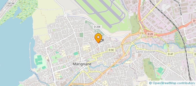 localisation de l'entreprise MADAME MELISSA MERCIER à MARIGNANE