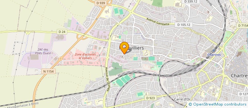 localisation de l'entreprise MADAME MELISSA MERCIRIS CERILO à MAINVILLIERS