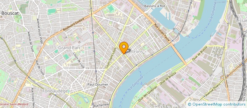 localisation de l'entreprise MADAME MELISSA MERGOIL  BORDEAUX