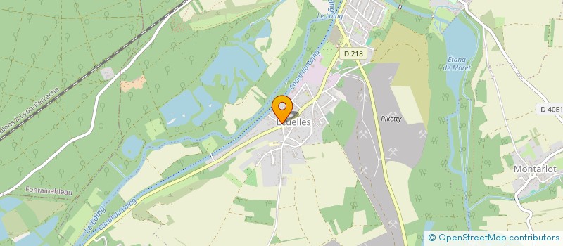 localisation de l'entreprise MADAME MELISSA MICHINOT  MORET-LOING-ET-ORVANNE