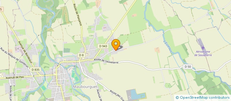 localisation de l'entreprise MADAME MELISSA MIEYAN  MAUBOURGUET