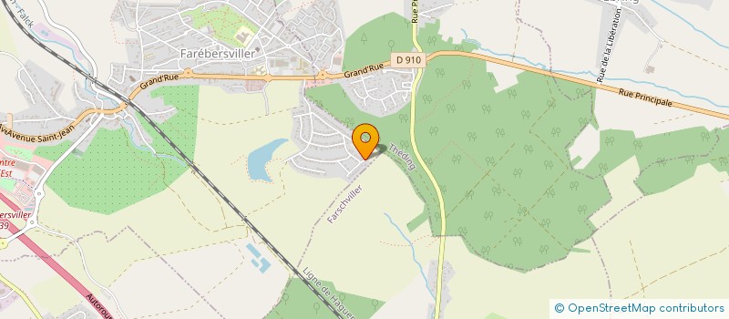 localisation de l'entreprise MADAME MELISSA MILIOTO  FAREBERSVILLER