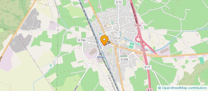 localisation de l'entreprise MADAME MELISSA MIRA  SENAS