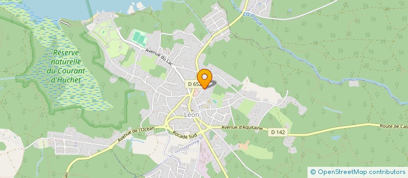 localisation de l'entreprise MADAME MELISSA MIRAMBEAU  LEON