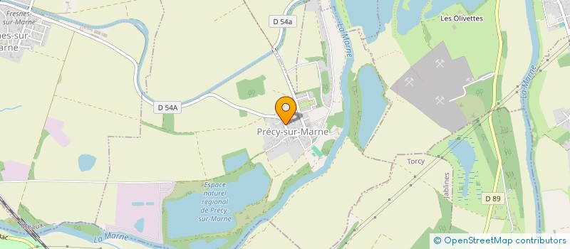 localisation de l'entreprise MADAME MELISSA MISMETTI  PRECY-SUR-MARNE