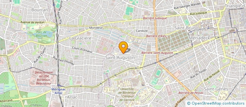 localisation de l'entreprise MADAME MELISSA MOLL  BORDEAUX