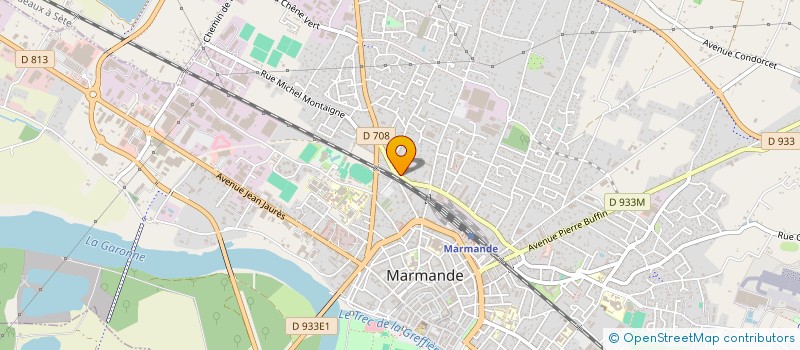 localisation de l'entreprise MADAME MELISSA MONTAY à MARMANDE