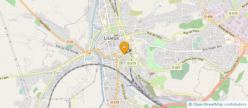 localisation de l'entreprise MADAME MELISSA MORT à LISIEUX