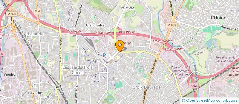 localisation de l'entreprise MADAME MELISSA MOUAZIA à TOULOUSE