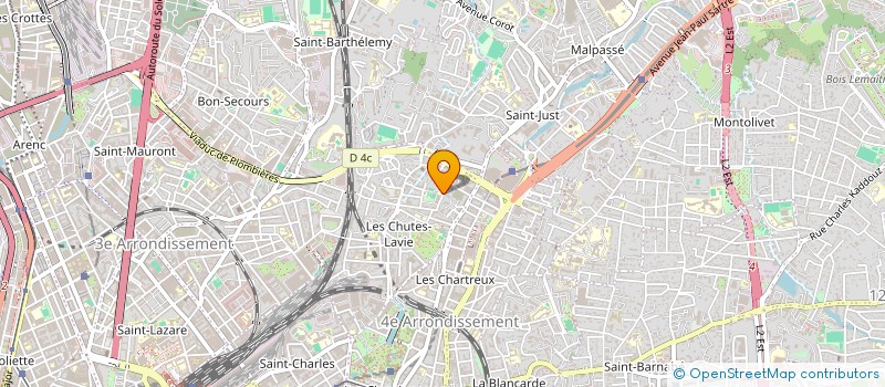 localisation de l'entreprise MADAME MELISSA MOUKKES  LE BLANC-MESNIL