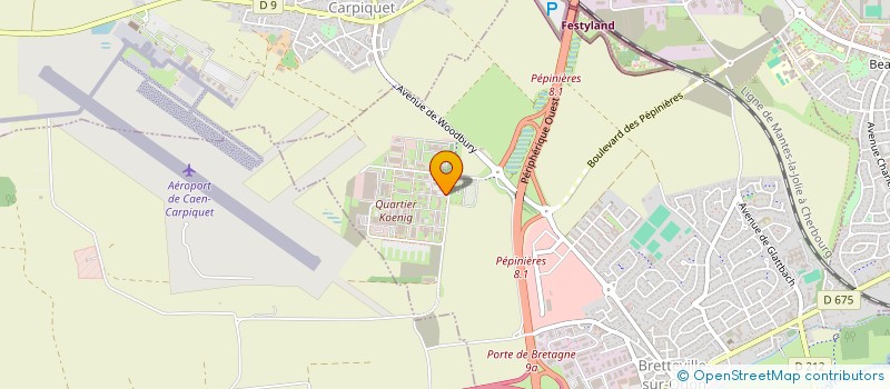 localisation de l'entreprise MADAME MELISSA MOULIN  SAINT-LOUET-SUR-SEULLES