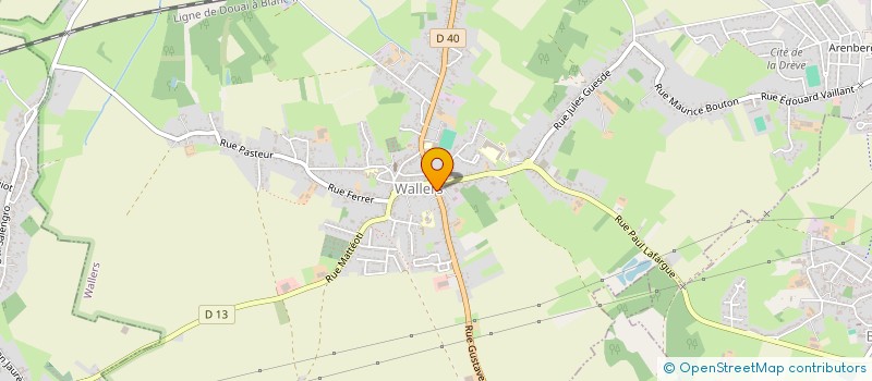 localisation de l'entreprise MADAME MELISSA MURA  WALLERS