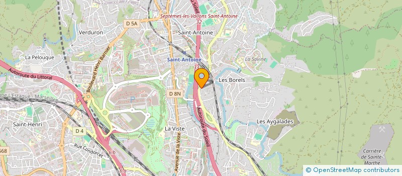 localisation de l'entreprise MADAME MELISSA NACERI à MARSEILLE