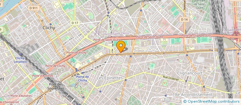 localisation de l'entreprise MADAME MELISSA NEBBALI  PARIS