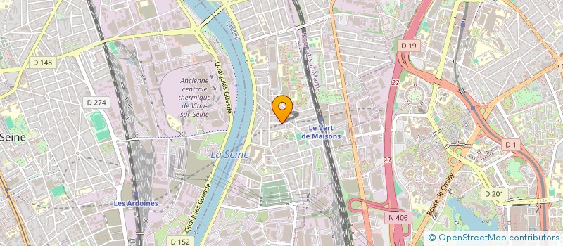 localisation de l'entreprise MADAME MELISSA NGUYEN  ALFORTVILLE