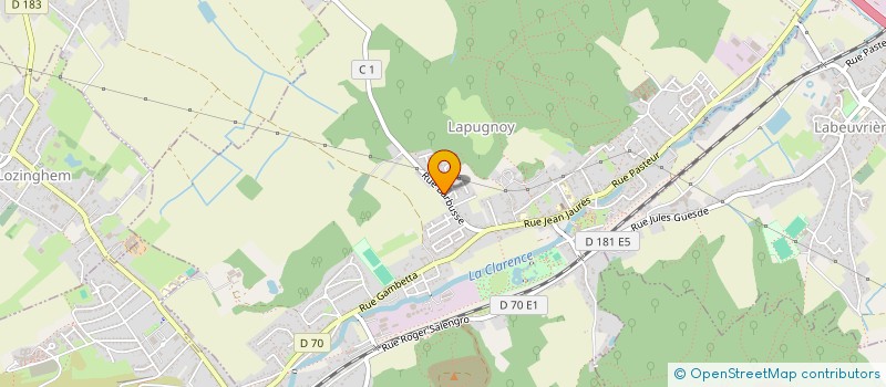 localisation de l'entreprise MADAME MELISSA NORMAND  LAPUGNOY