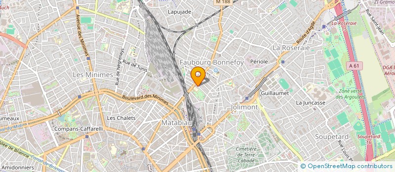 localisation de l'entreprise MADAME MELISSA PAGES à TOULOUSE