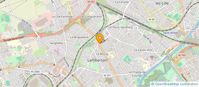 localisation de l'entreprise MADAME MELISSA PALAN à LAMBERSART