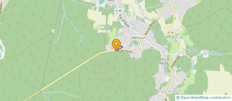 localisation de l'entreprise MADAME MELISSA PAYET  TRACY-LE-MONT