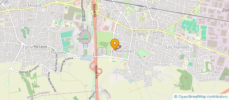 localisation de l'entreprise MADAME MELISSA PEDIL  MEYZIEU