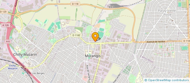 localisation de l'entreprise MADAME MELISSA PESTANA  MORANGIS