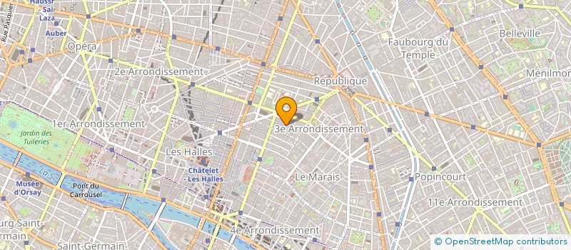 localisation de l'entreprise MADAME MELISSA PETRUCCI  PARIS