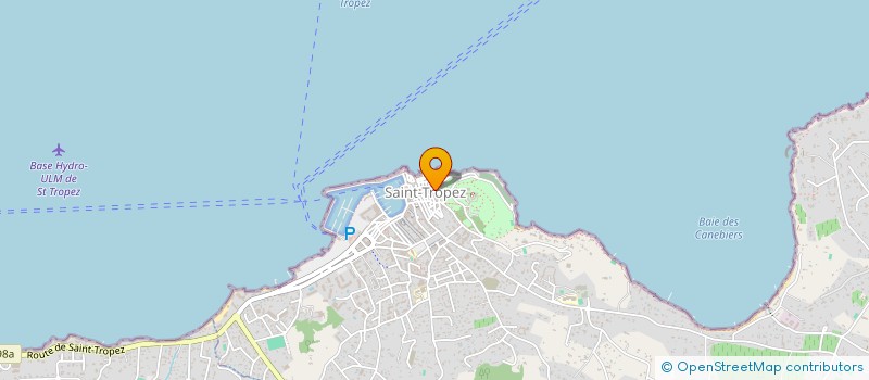 localisation de l'entreprise MADAME MELISSA PIERONNE  SAINT-TROPEZ