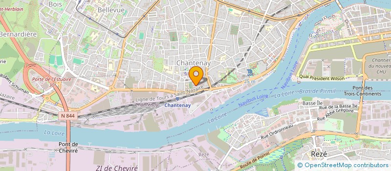 localisation de l'entreprise MADAME MELISSA PITEL à NANTES
