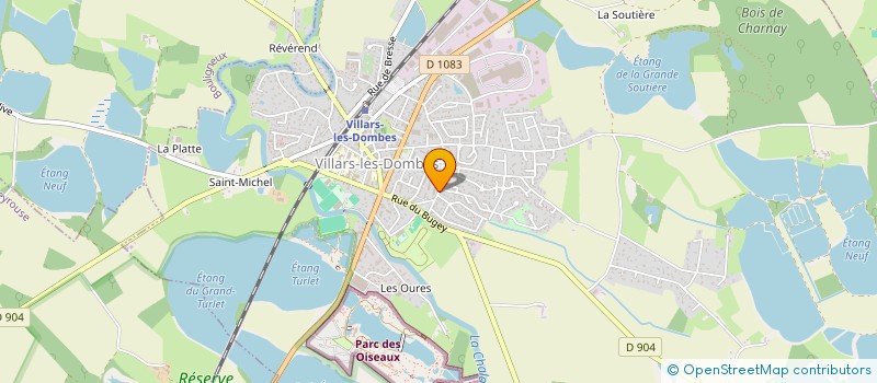 localisation de l'entreprise MADAME MELISSA POCHON à VILLARS-LES-DOMBES