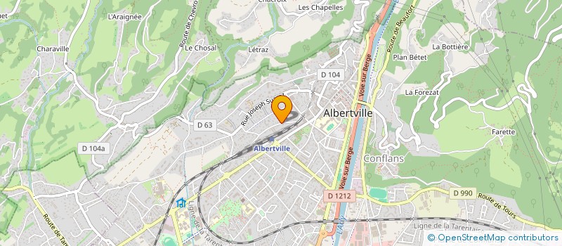 localisation de l'entreprise MADAME MELISSA POIRSON  LES ABRETS EN DAUPHINE