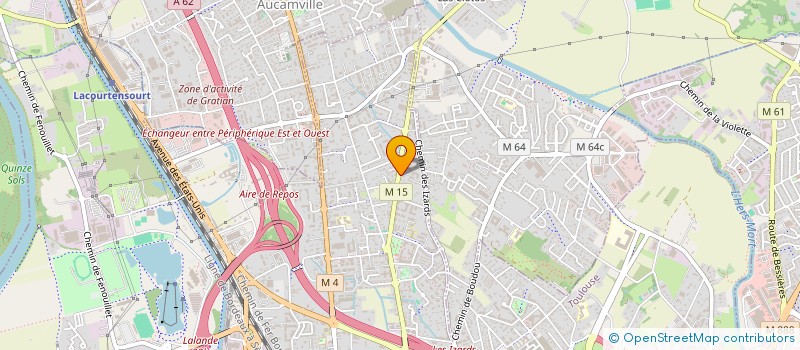 localisation de l'entreprise MADAME MELISSA PONS à TOULOUSE