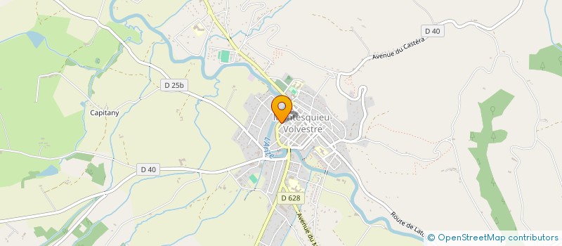 localisation de l'entreprise MADAME MELISSA PORCHET  MONTESQUIEU-VOLVESTRE