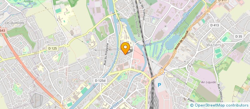 localisation de l'entreprise MADAME MELISSA POTEAU  DOUAI