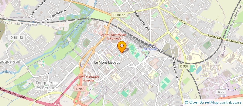 localisation de l'entreprise MADAME MELISSA POULLE  CALAIS